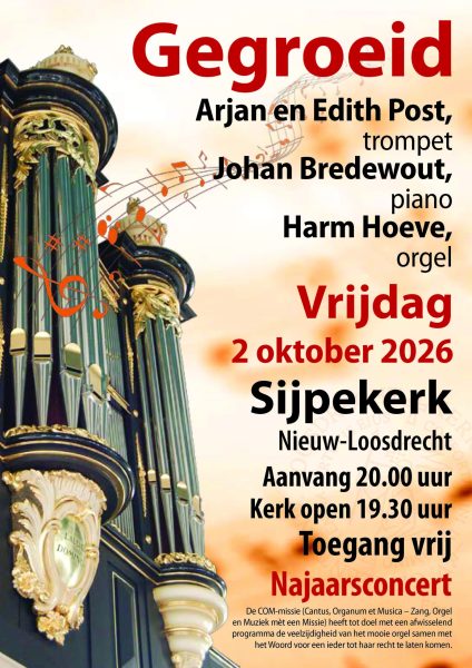 Poster concert Gegroeid 02-10-2026